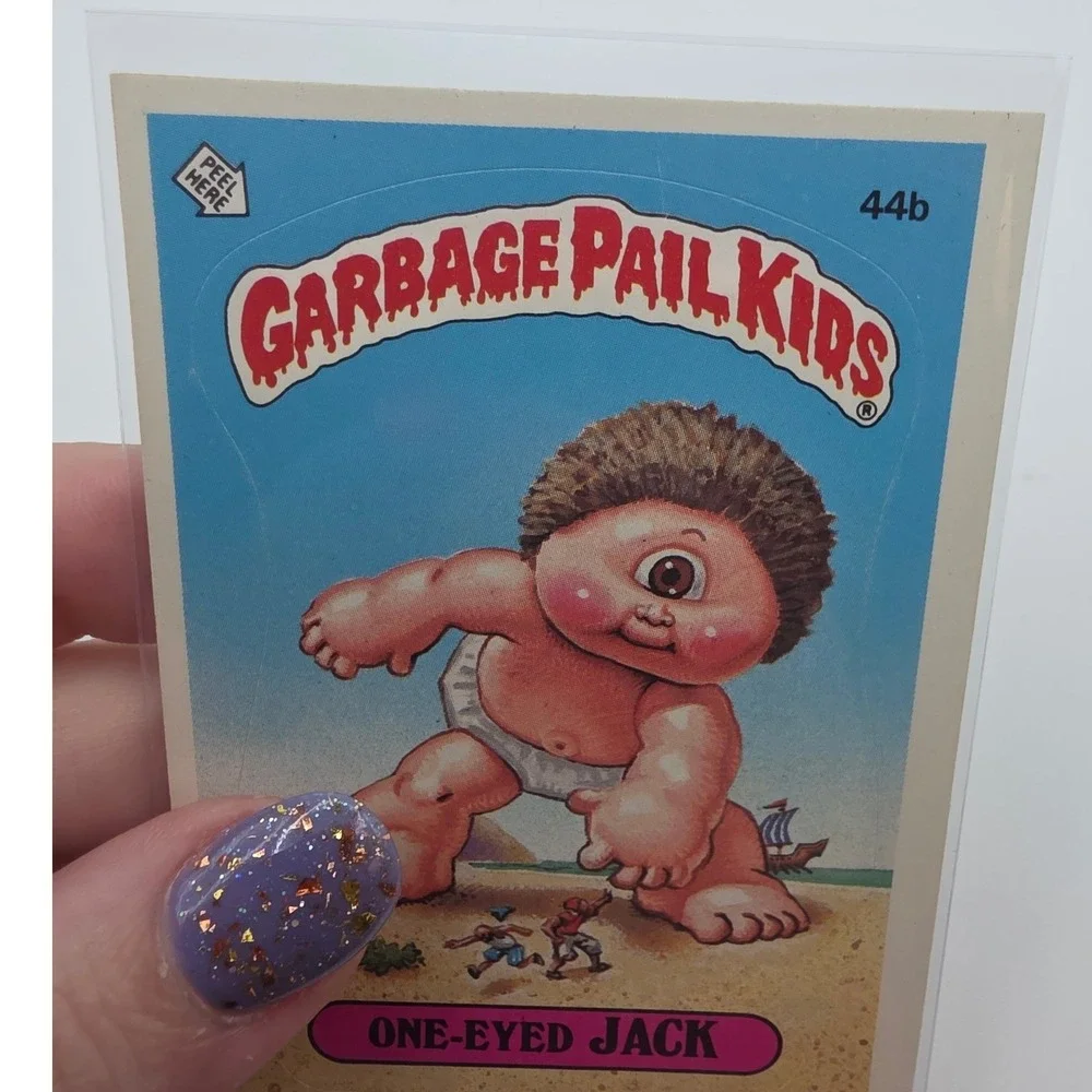Garbage Pail Kids Trading Card OS2 One-Eyed Jack Fair 44b